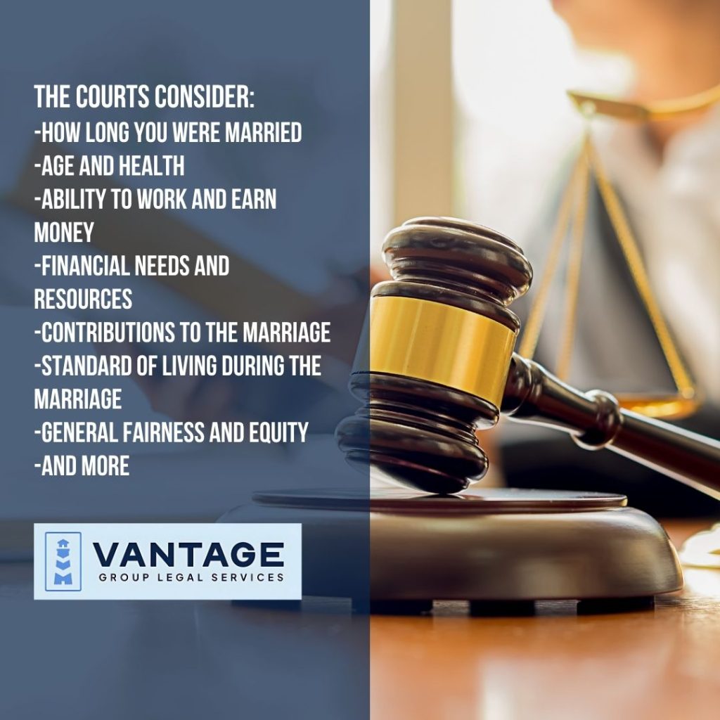 Alimony in Michigan | Vantage Group Legal Services | Divorce Lawyer Near Me